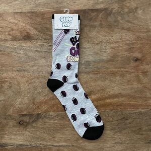 5/$20 NEW Adult Blow Pop Black Cherry Candy Socks